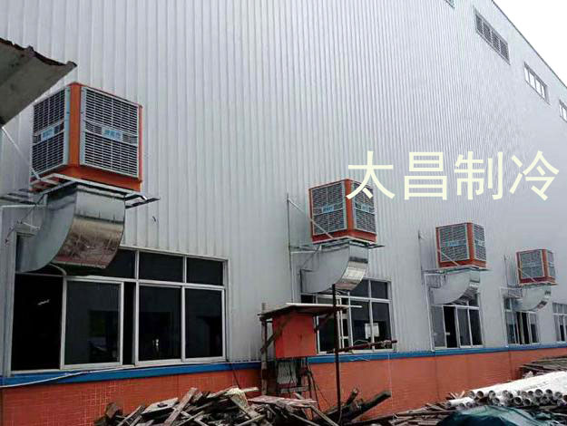 環(huán)?？照{成功解決鋼結構廠房高溫悶熱問題