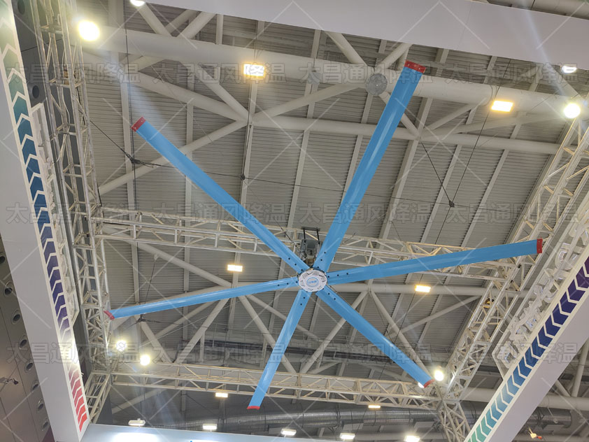 永磁工業大風扇改善工作環境提升車間舒適度