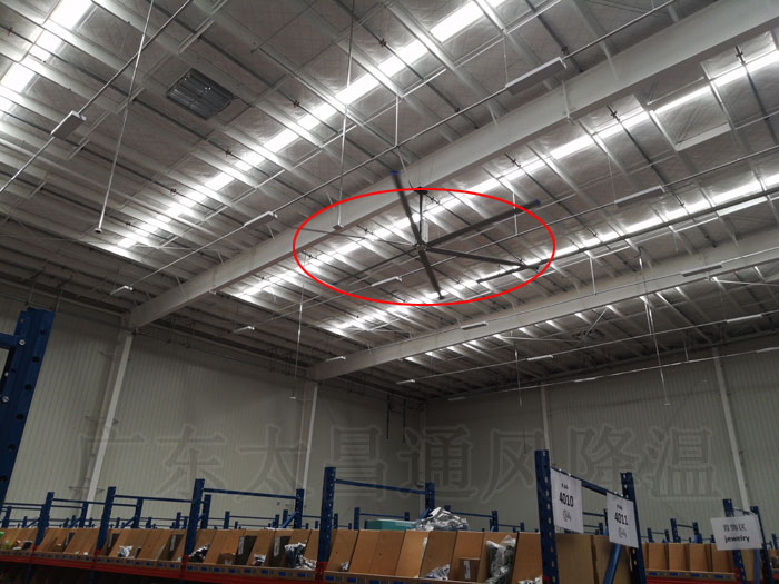 廠房車間安裝大型工業(yè)大風(fēng)扇效果如何？