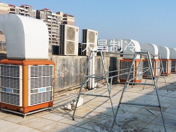 潤東方環保空調一次性解決廠房車間通風降溫問題