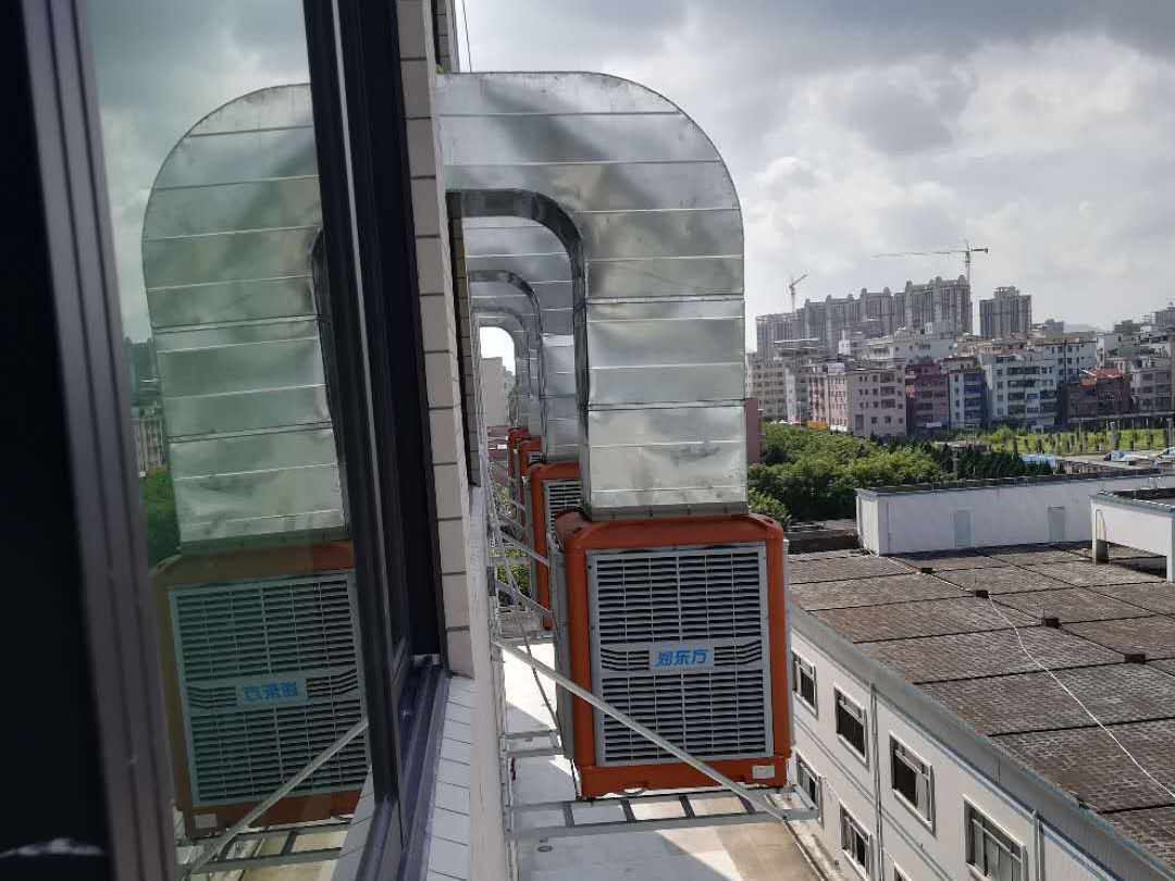 電子廠環?？照{崗位降溫工程